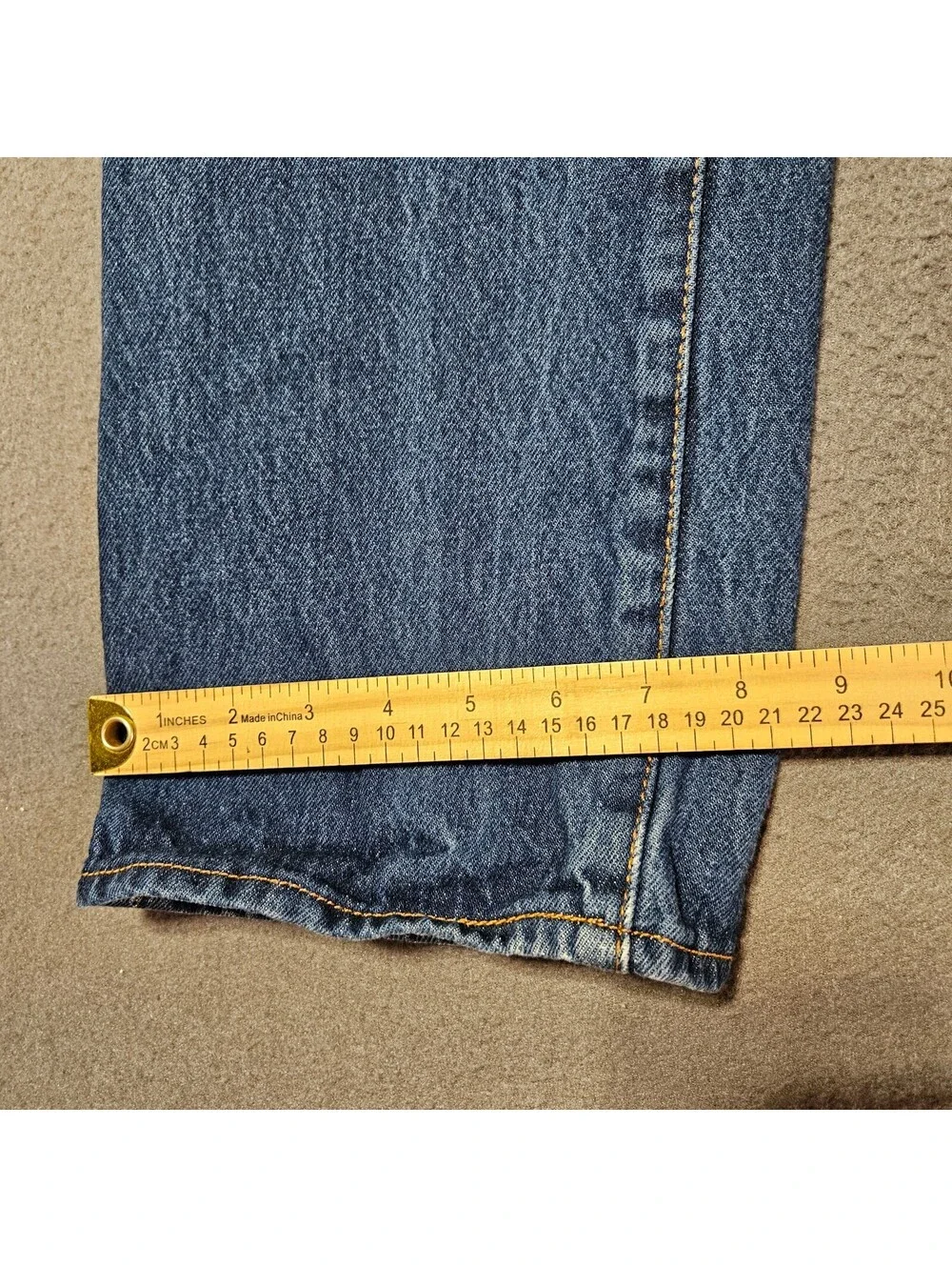 Levis Mens 501 Jeans 36W 38L suspender Buttons Straight Leg Blue Button Fly